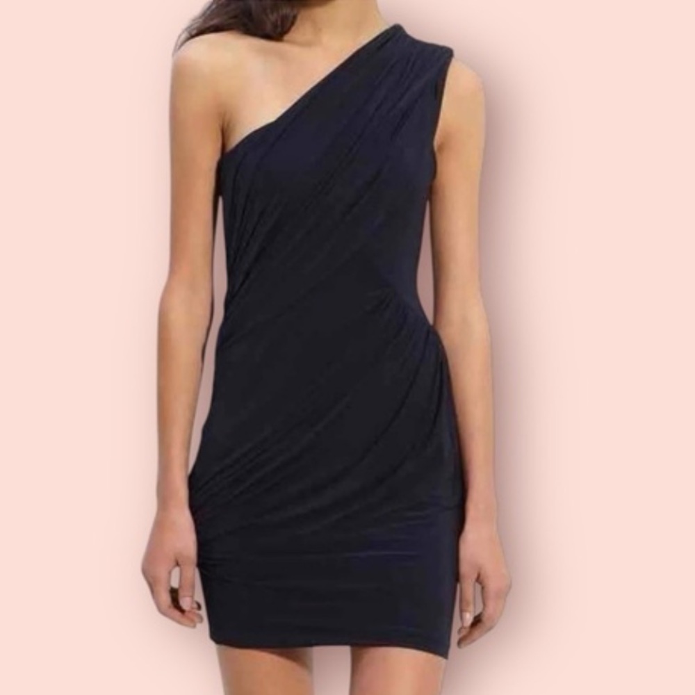 Soprano Midnight One-Shoulder Dress